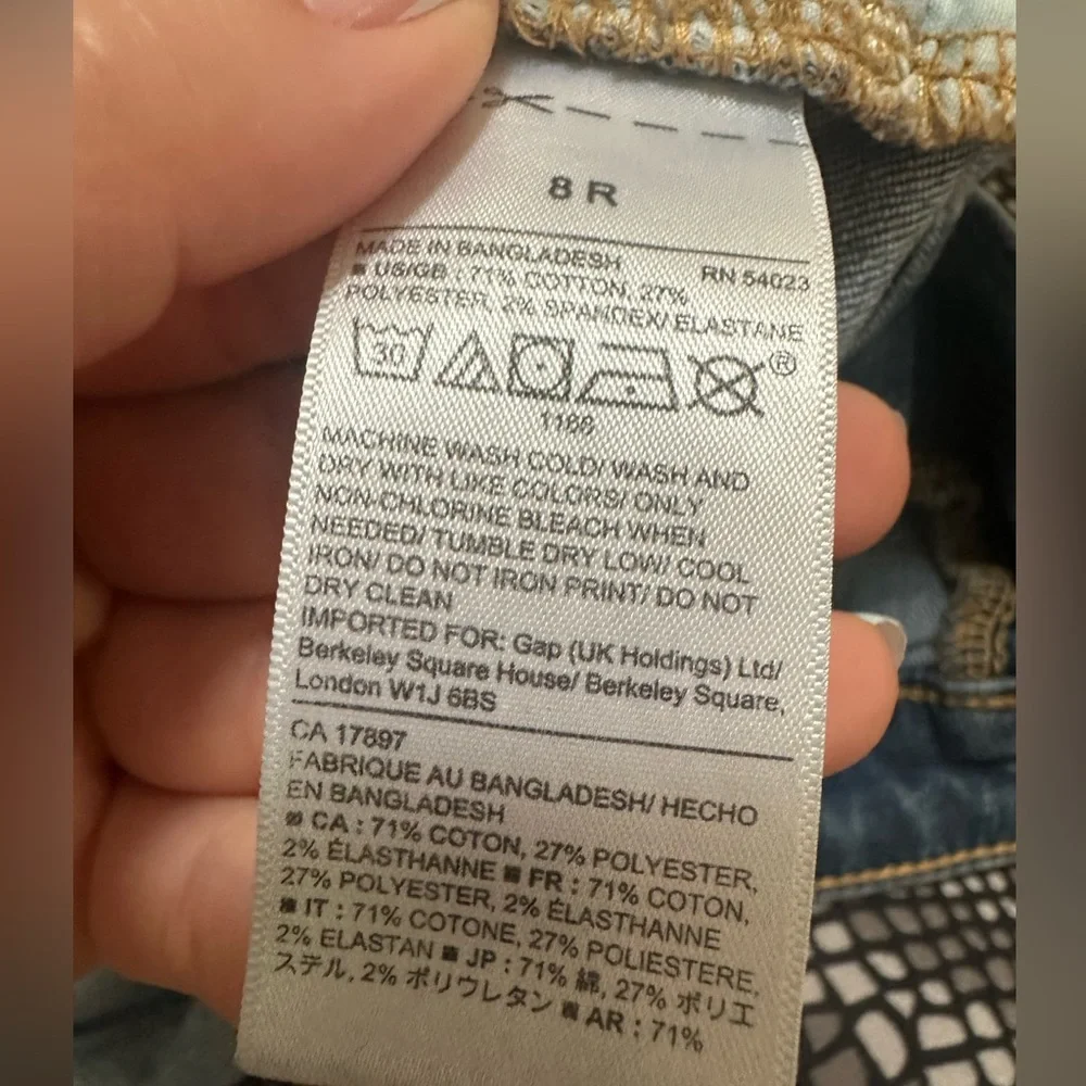 Gap Legging Jeans- size 8 - Picture 7 of 7
